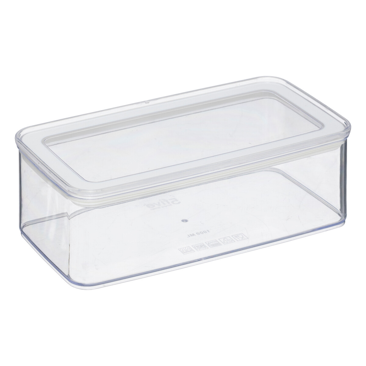 Lot de 6 bocaux de conservation hermétiques 0,5l à 1,5l Eske