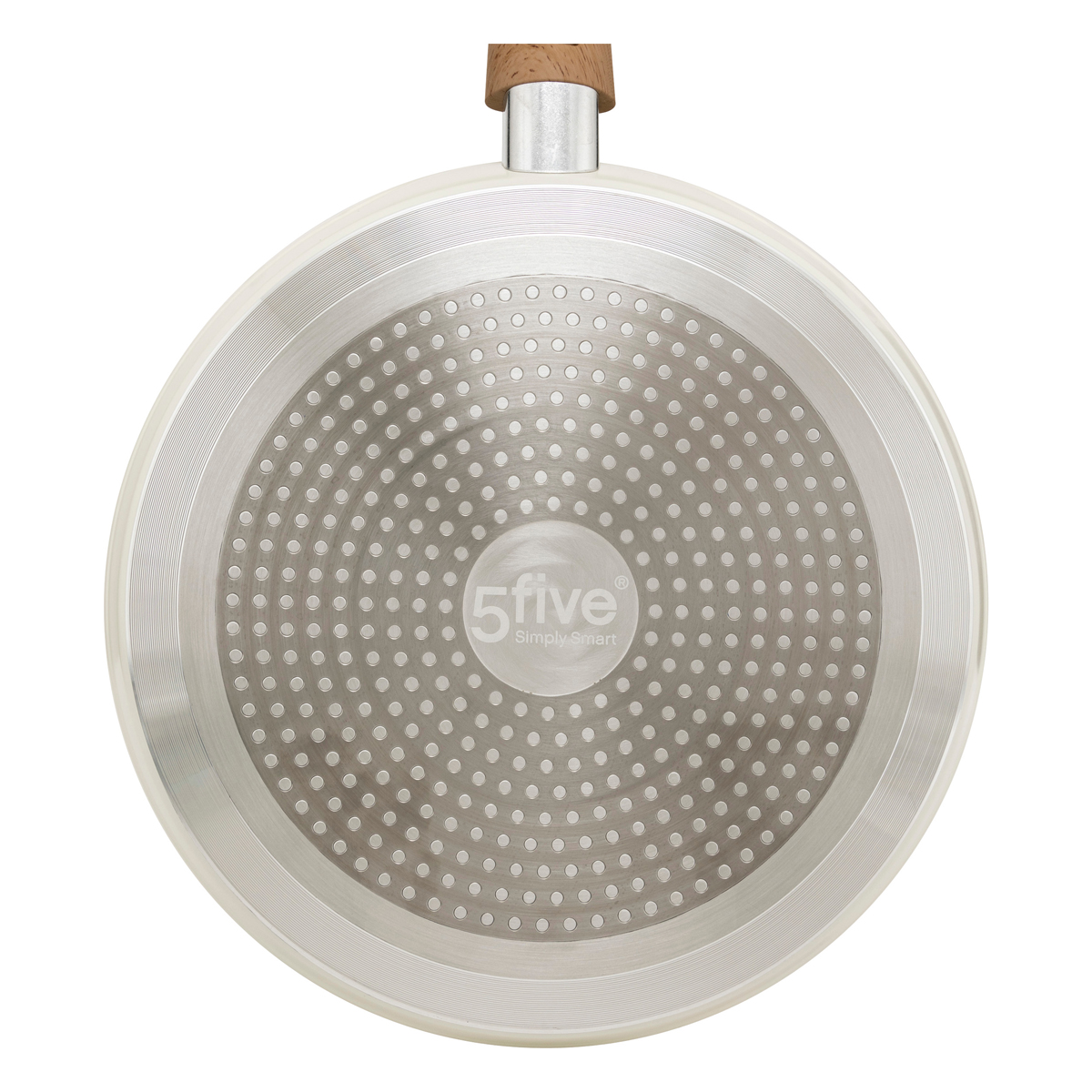 Crépière aluminium forgé beige, 26cm Harmony