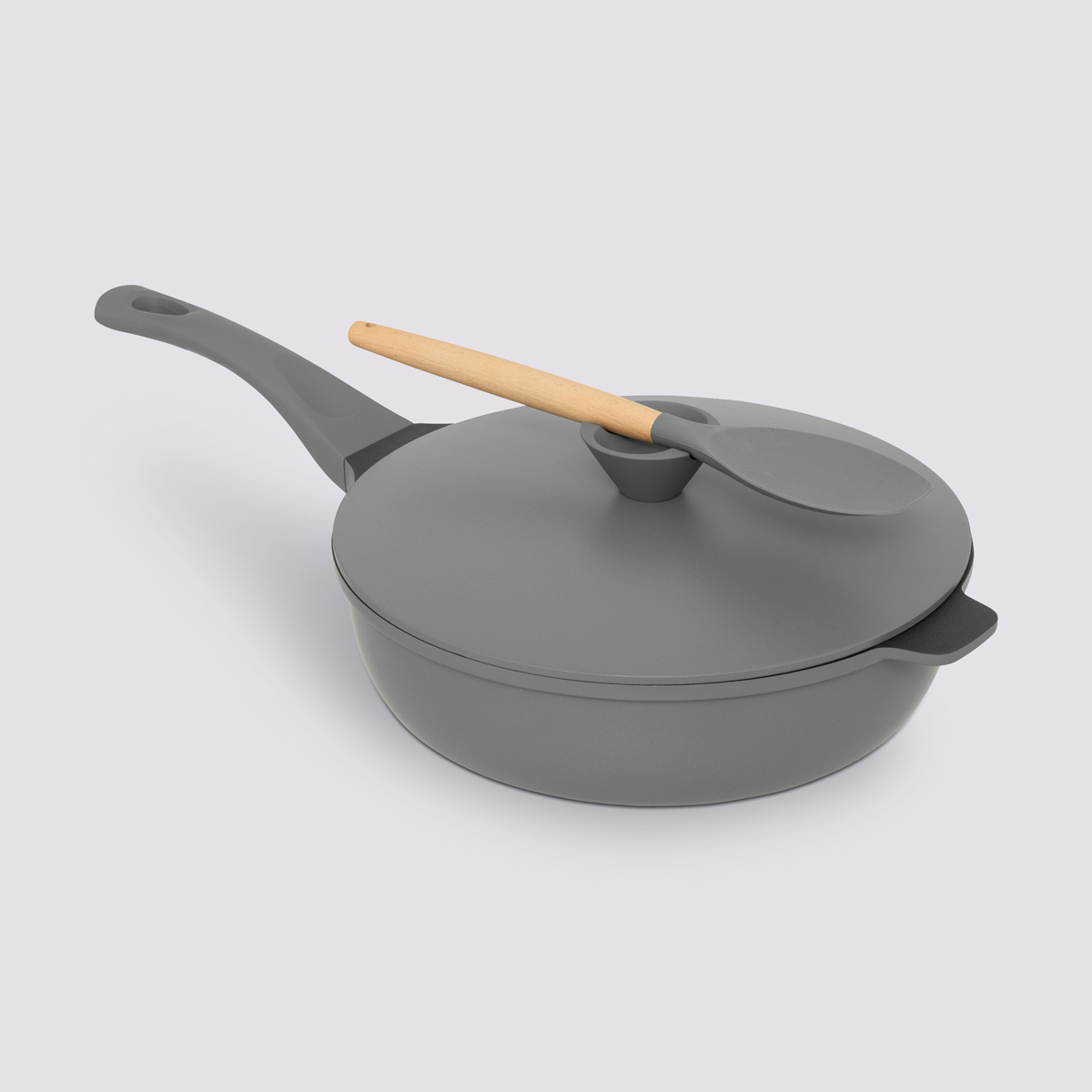 Sauteuse aluminium, d.28 cm