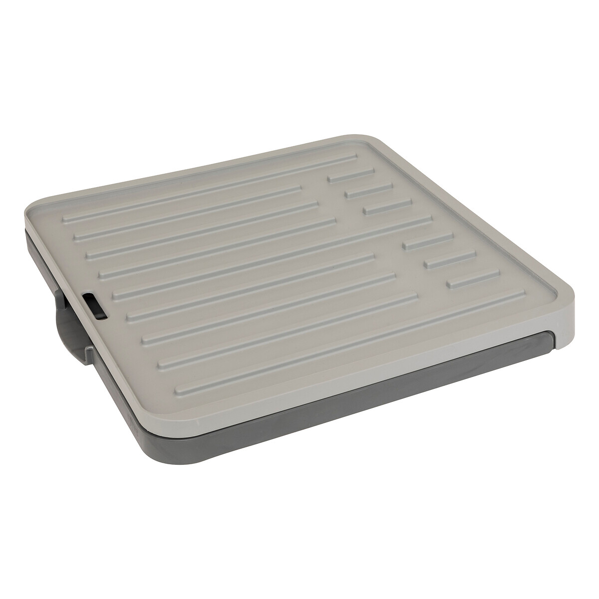 Égouttoir avec rack extensible, gris Néo