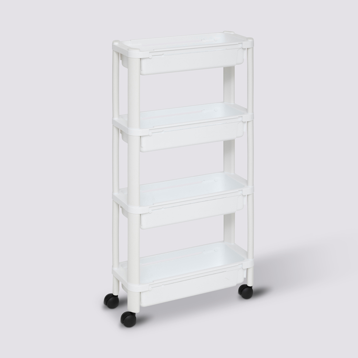 Resserre extensible 4 niveaux, blanc