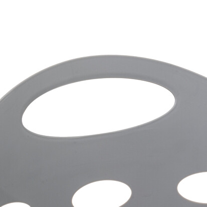 Panier à linge 60l, gris 