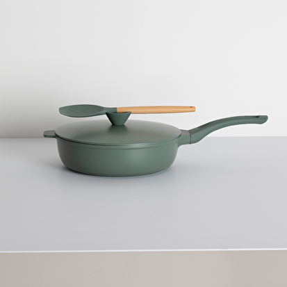 Sauteuse aluminium, d.28 cm 