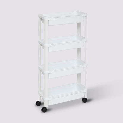 Resserre extensible 4 niveaux, blanc 