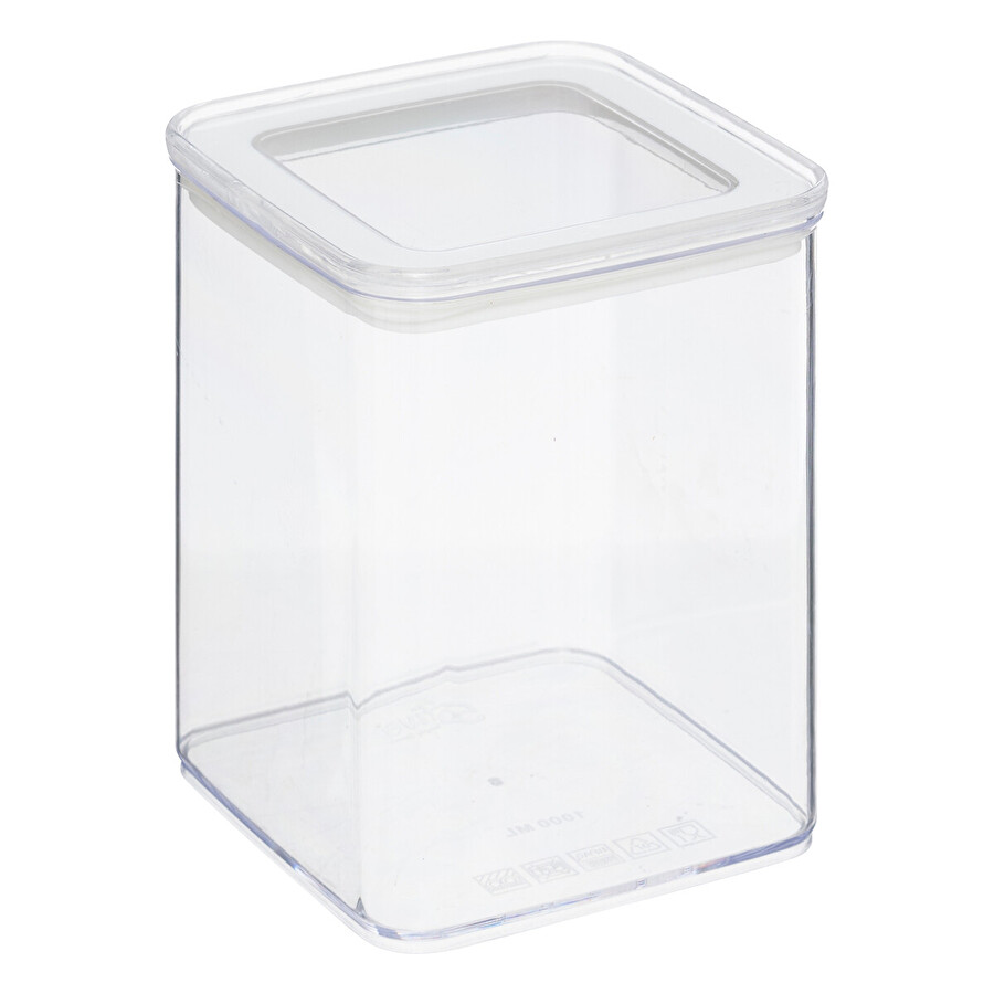 Lot de 6 bocaux de conservation hermétiques 0,5l à 1,5l Eske