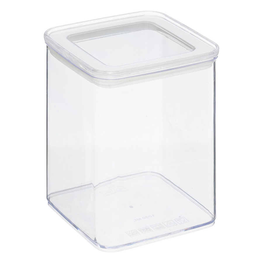 Lot de 4 bocaux de conservation hermétiques 0,5l à 1,5l Eske