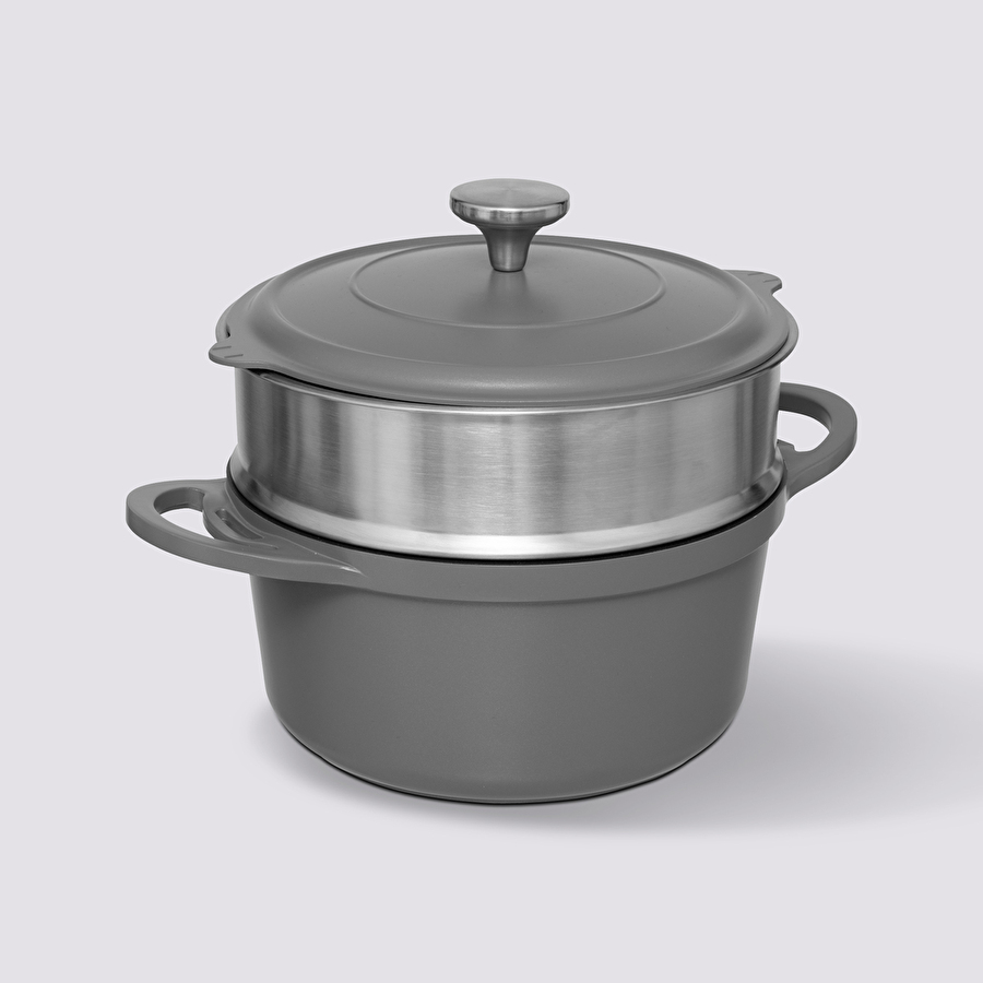 Cocotte aluminium, d.24 cm 
