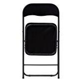 Table et 4 chaises pliantes en velours 