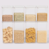 Lot de 8 bocaux de conservation hermétiques 1l et 1,5l Eske