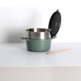 Cocotte aluminium, d.24 cm 