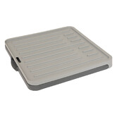 Égouttoir avec rack extensible, gris Néo