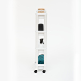 Resserre extensible 4 niveaux, blanc