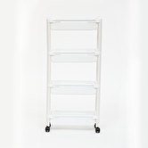 Resserre extensible 4 niveaux, blanc