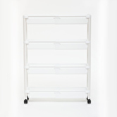 Resserre extensible 4 niveaux, blanc