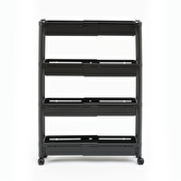 Resserre extensible 4 niveaux, noir 