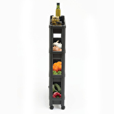 Resserre extensible 4 niveaux, noir 