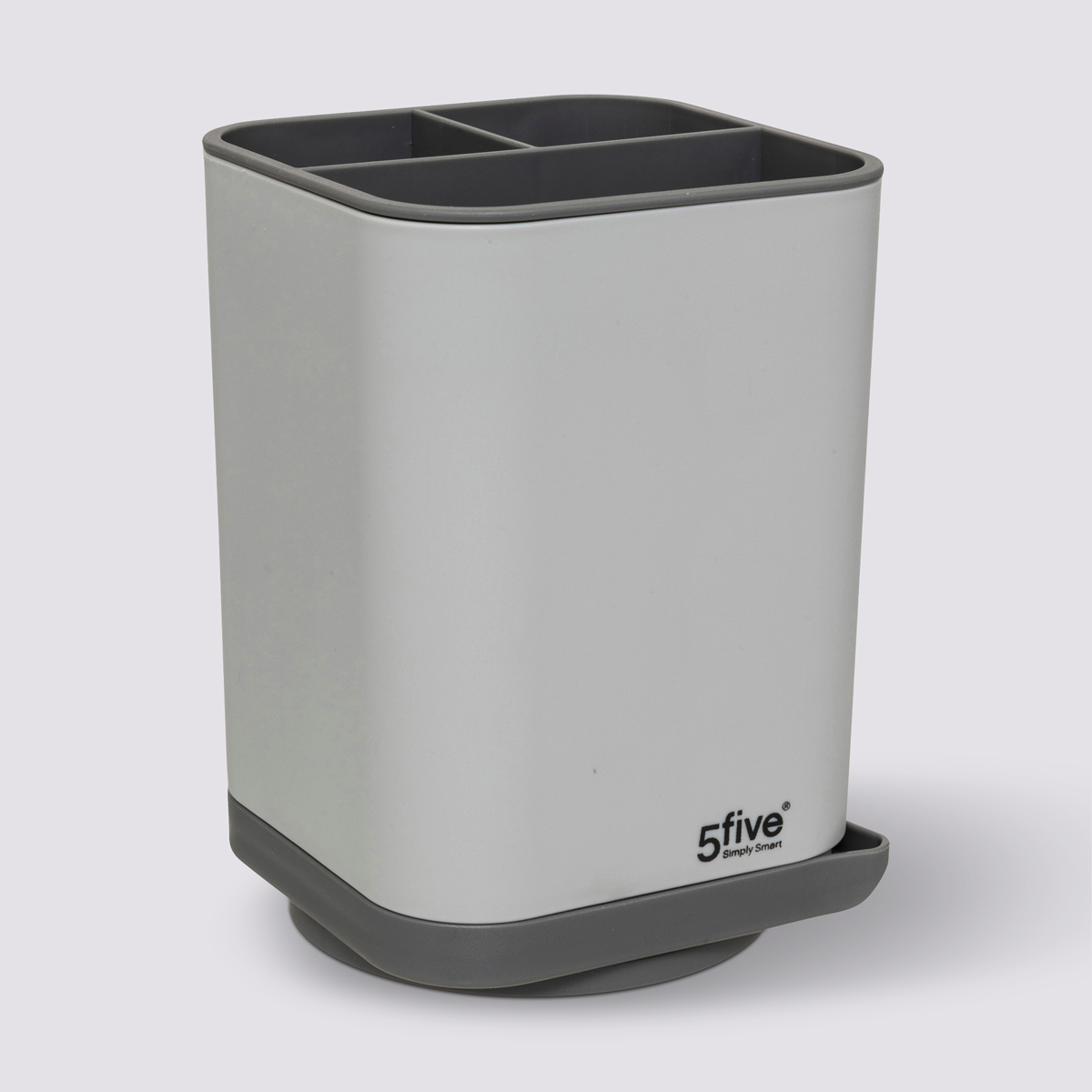 Égouttoir à couverts/ustensiles, gris Néo