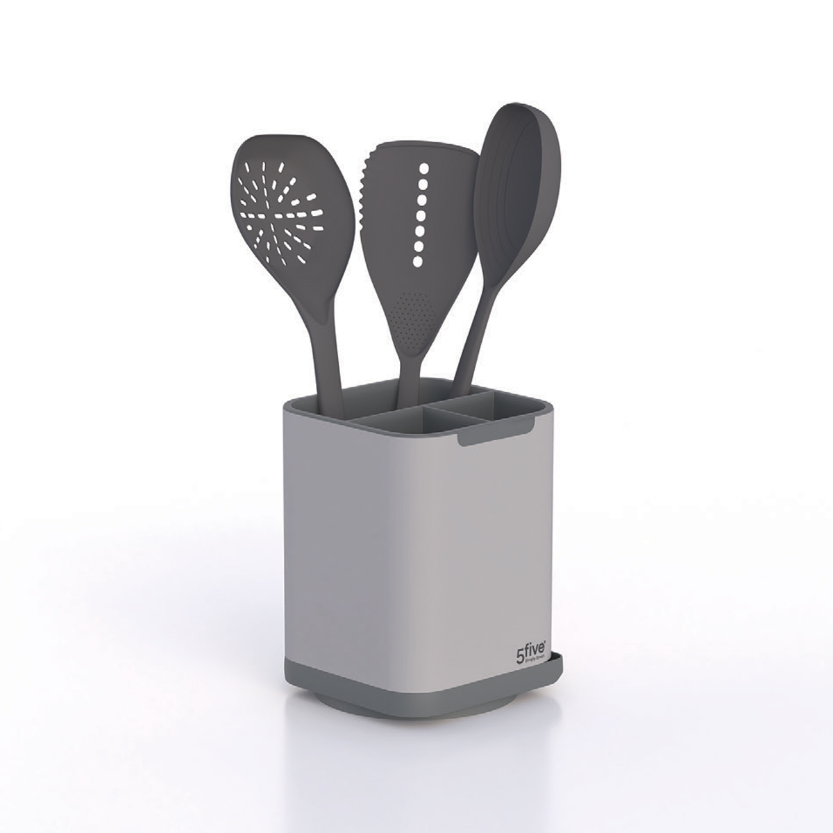 Égouttoir à couverts/ustensiles, gris Néo