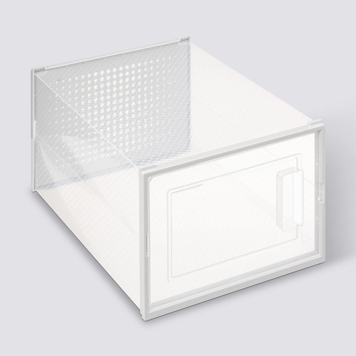 Boîte range-chaussures plastique, m Fold'n box