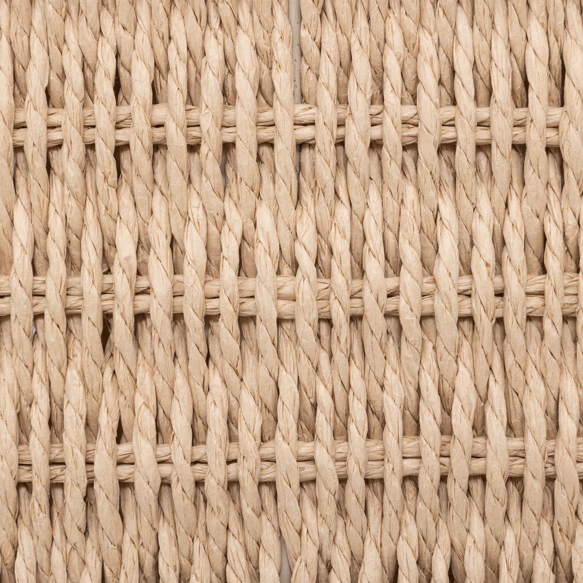 Lot de 2 boîtes range-documents, papier tressé Kord