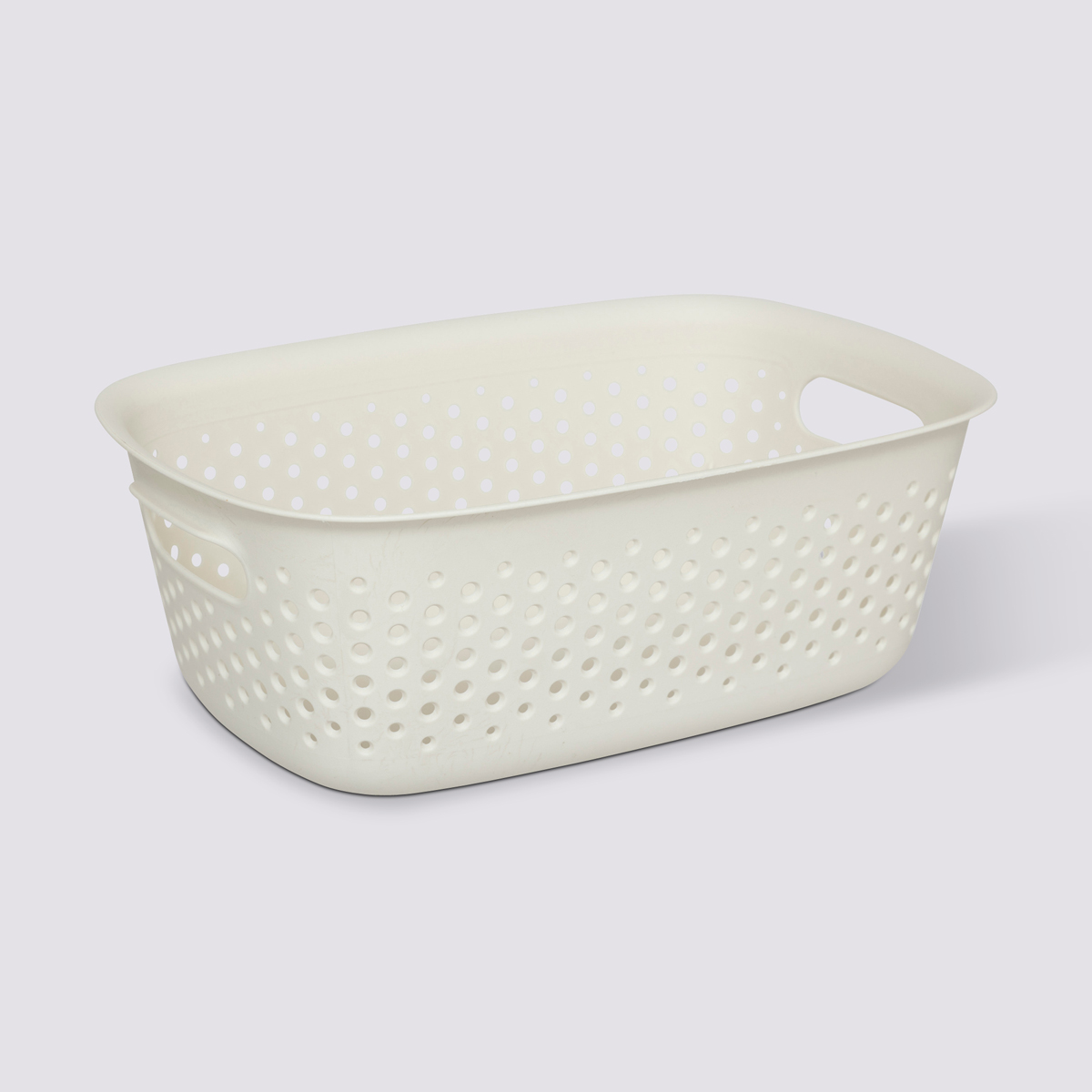 Panier en plastique 3,5l, crème Tila
