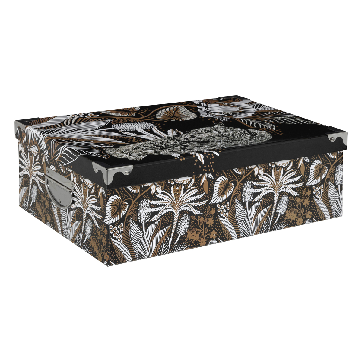 7 boîtes coins, panthère Box'