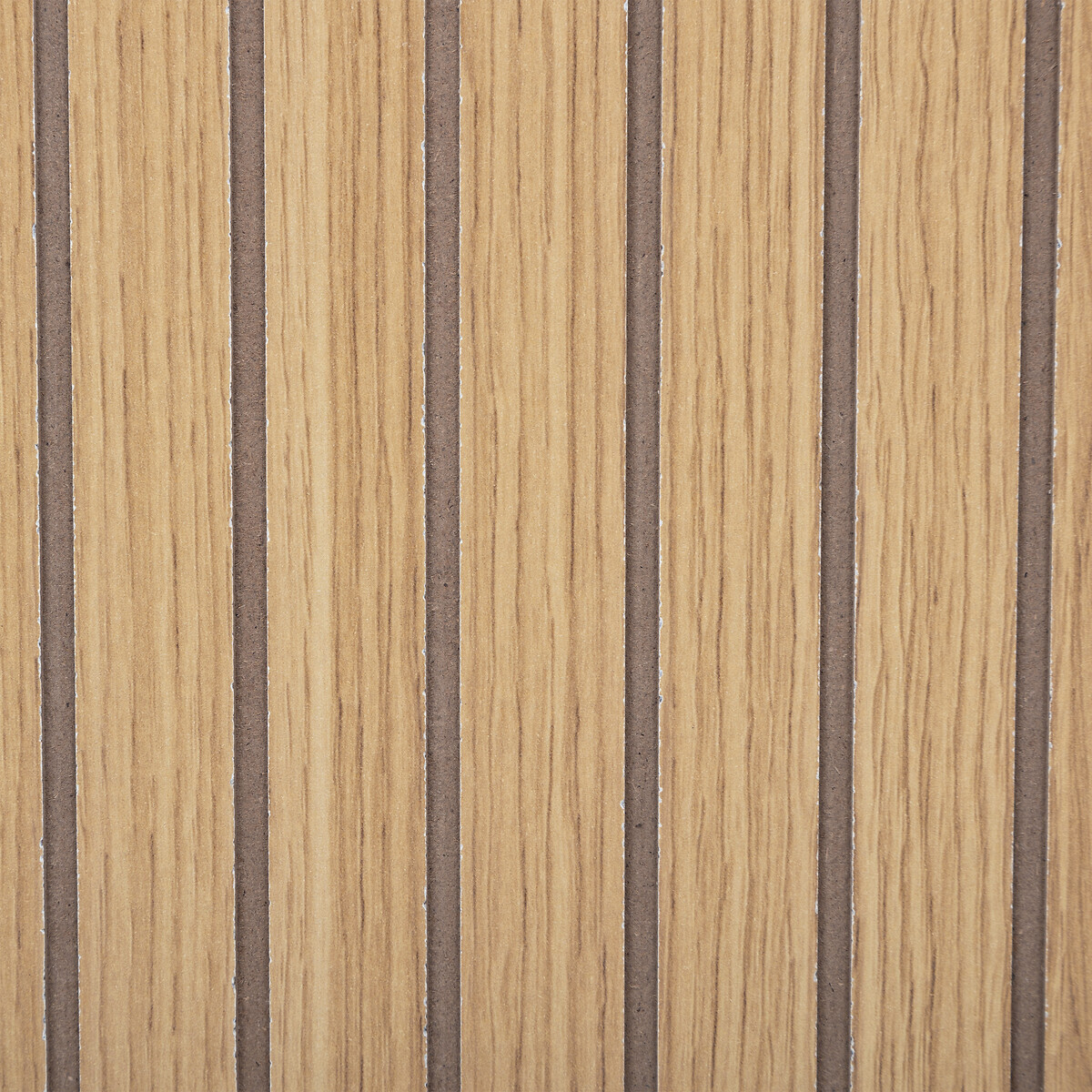 Console 2 tiroirs, effet bois naturel Tasso