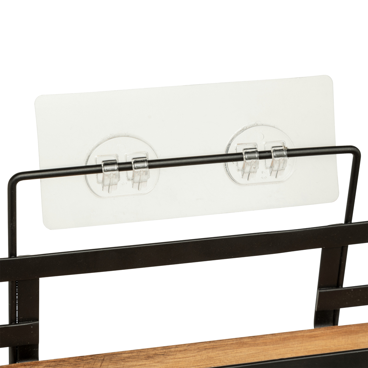 Serviteur de douche 2 niveaux, acacia Blackacia