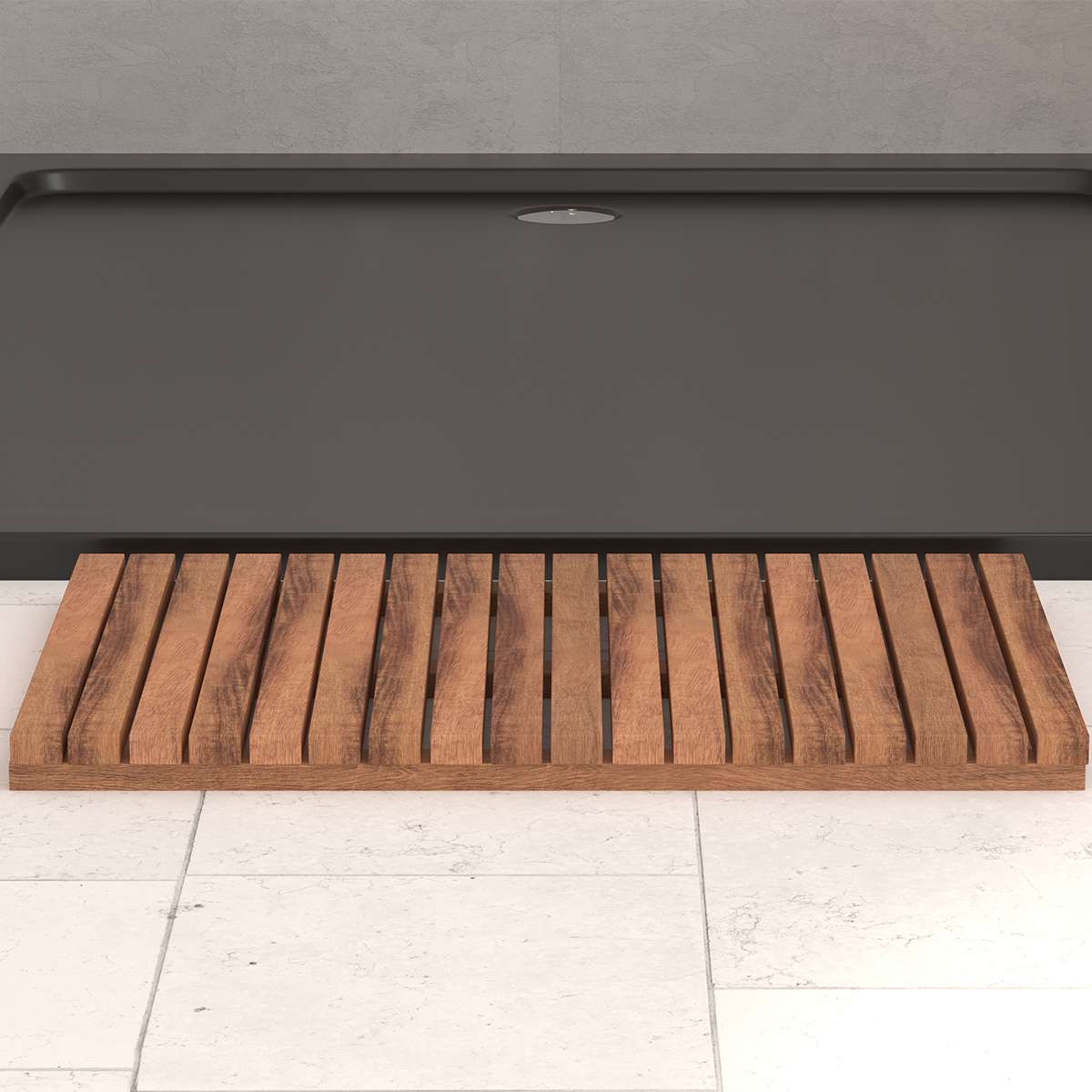 Caillebotis 53x36cm, acacia Blackacia