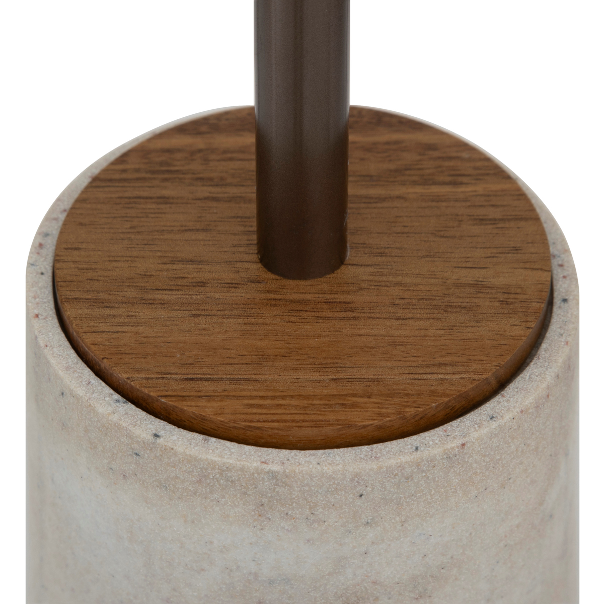 Brosse wc, effet travertin Côme