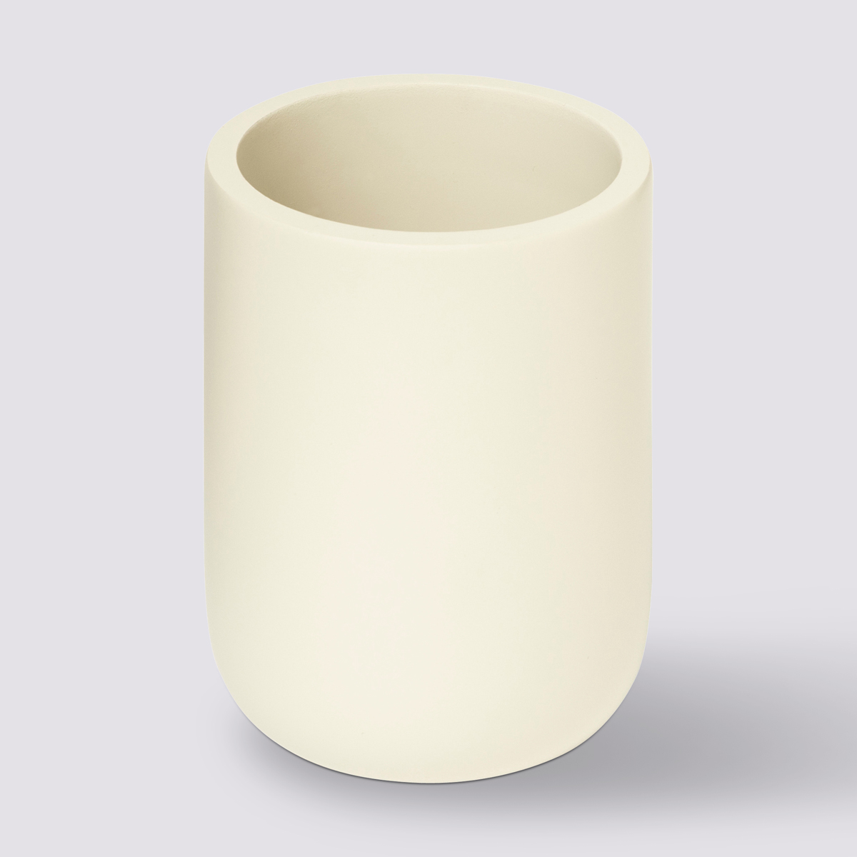 Pot à brosse à dents, ivoire Duo