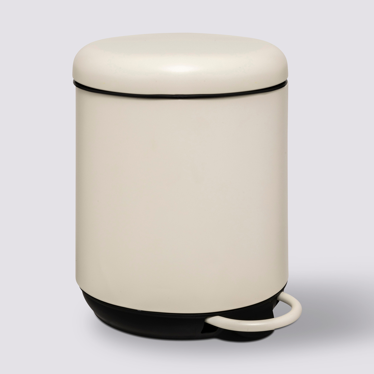 Poubelle 5l, ivoire Duo
