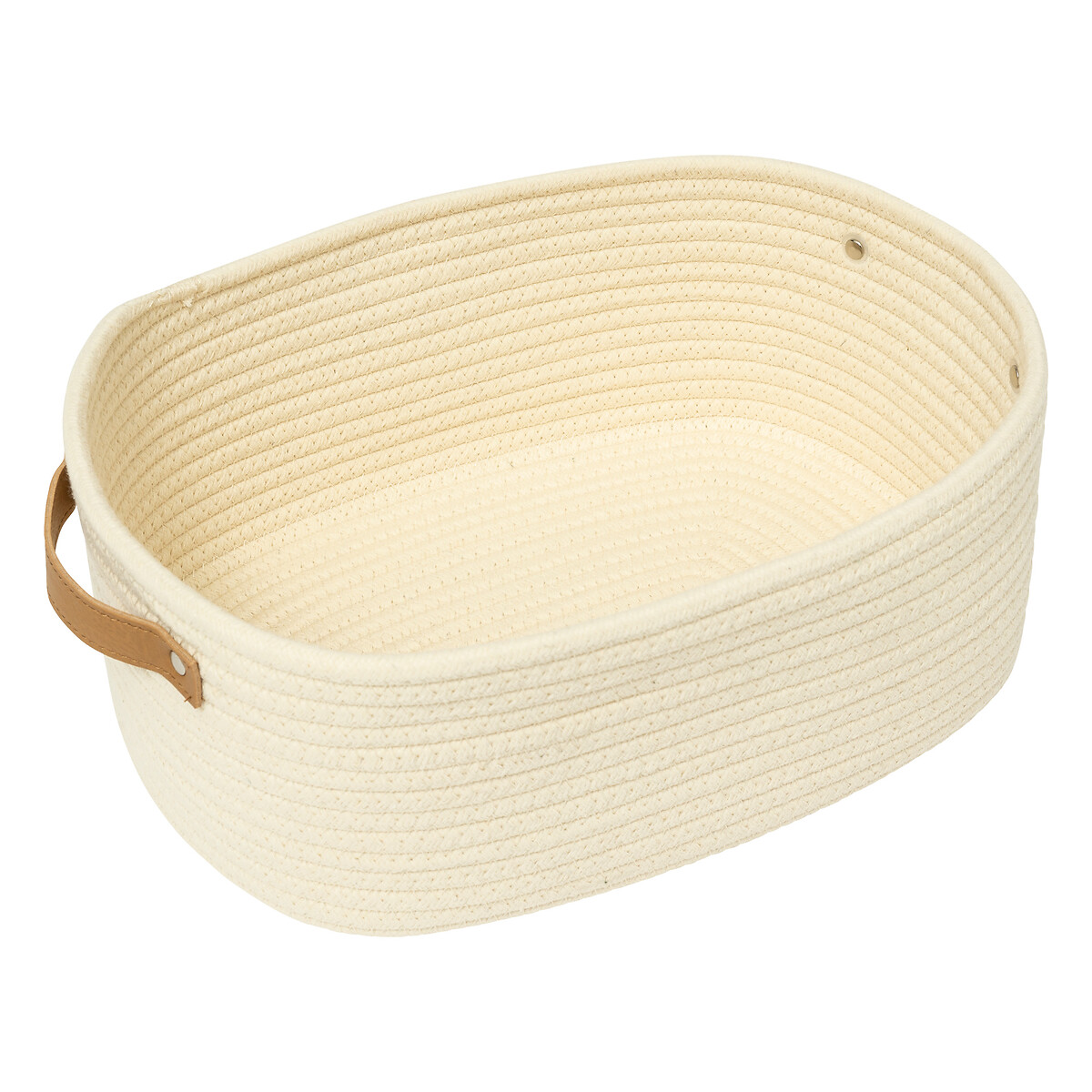 Set de 3 paniers, ivoire Duo