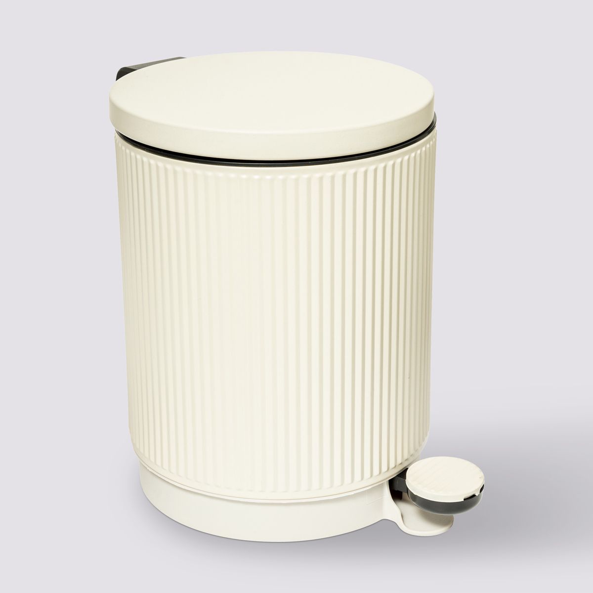 Poubelle 5l, lin Onyx