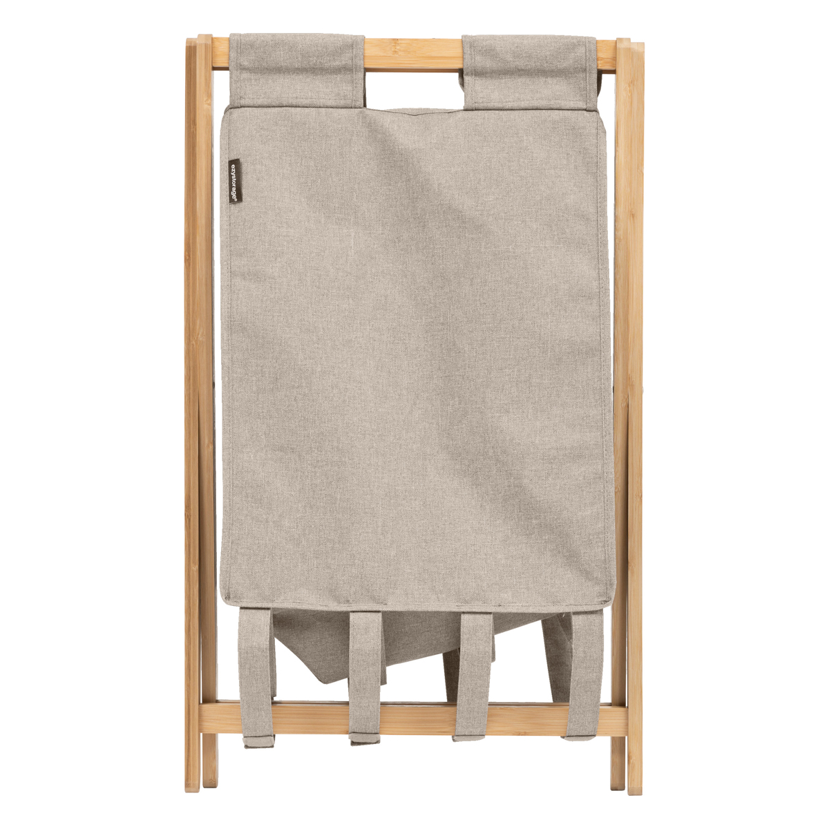 Panier à linge pliable 50l, gris Tidy box