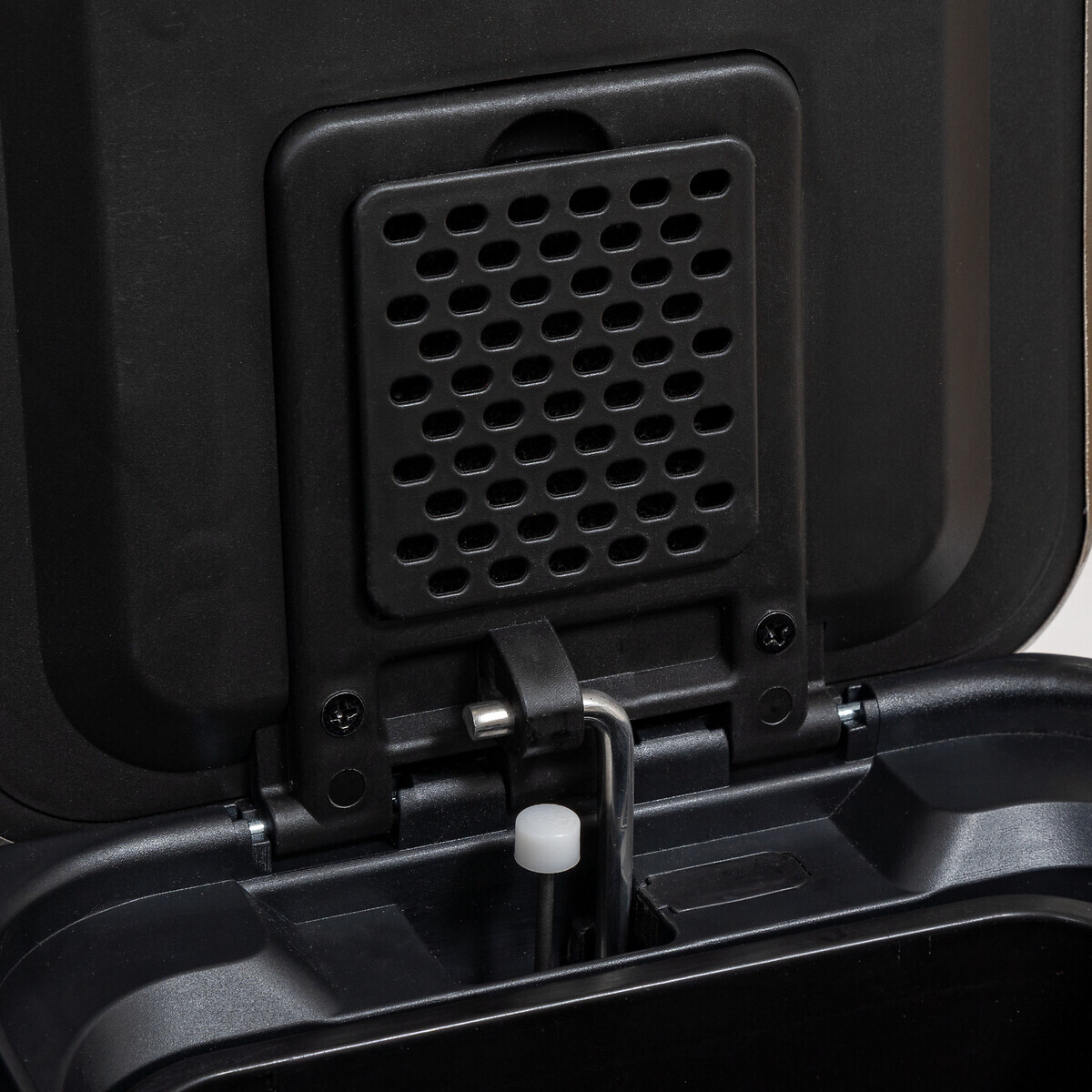 Poubelle de tri 3x18l, inox Ariane