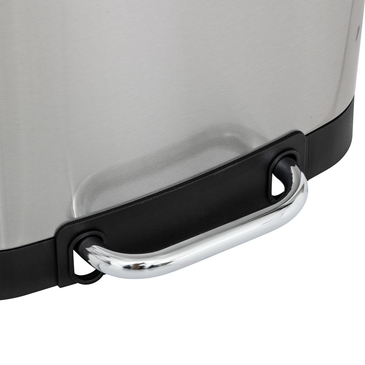 Poubelle métal 20l, inox Ariane
