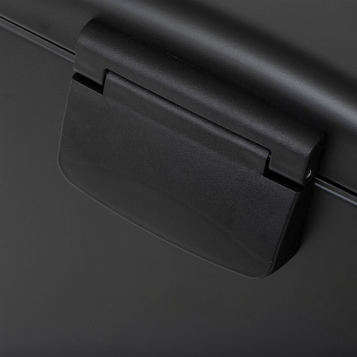 Poubelle métal 20l, noir Ariane