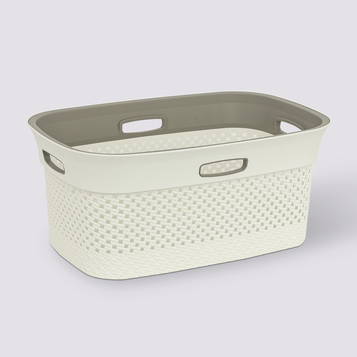 Panier à linge 45l, lin Purl