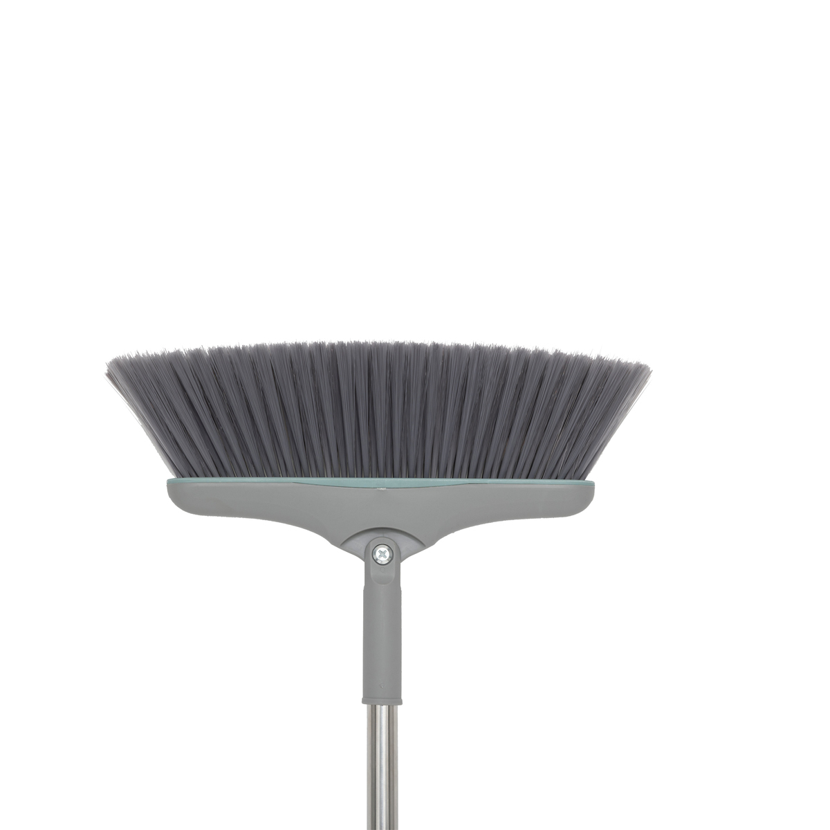 Balai et pelle pivotant, gris et bleu 