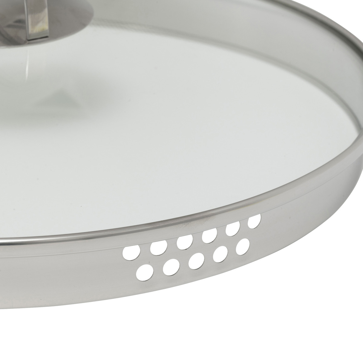 Batterie de cuisine en inox, 4 pièces + 6 protections Résilience