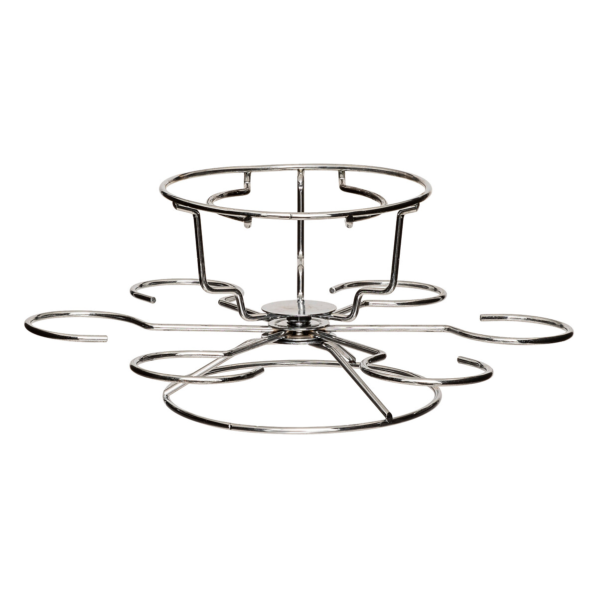 Service à fondue avec plateau tournant 