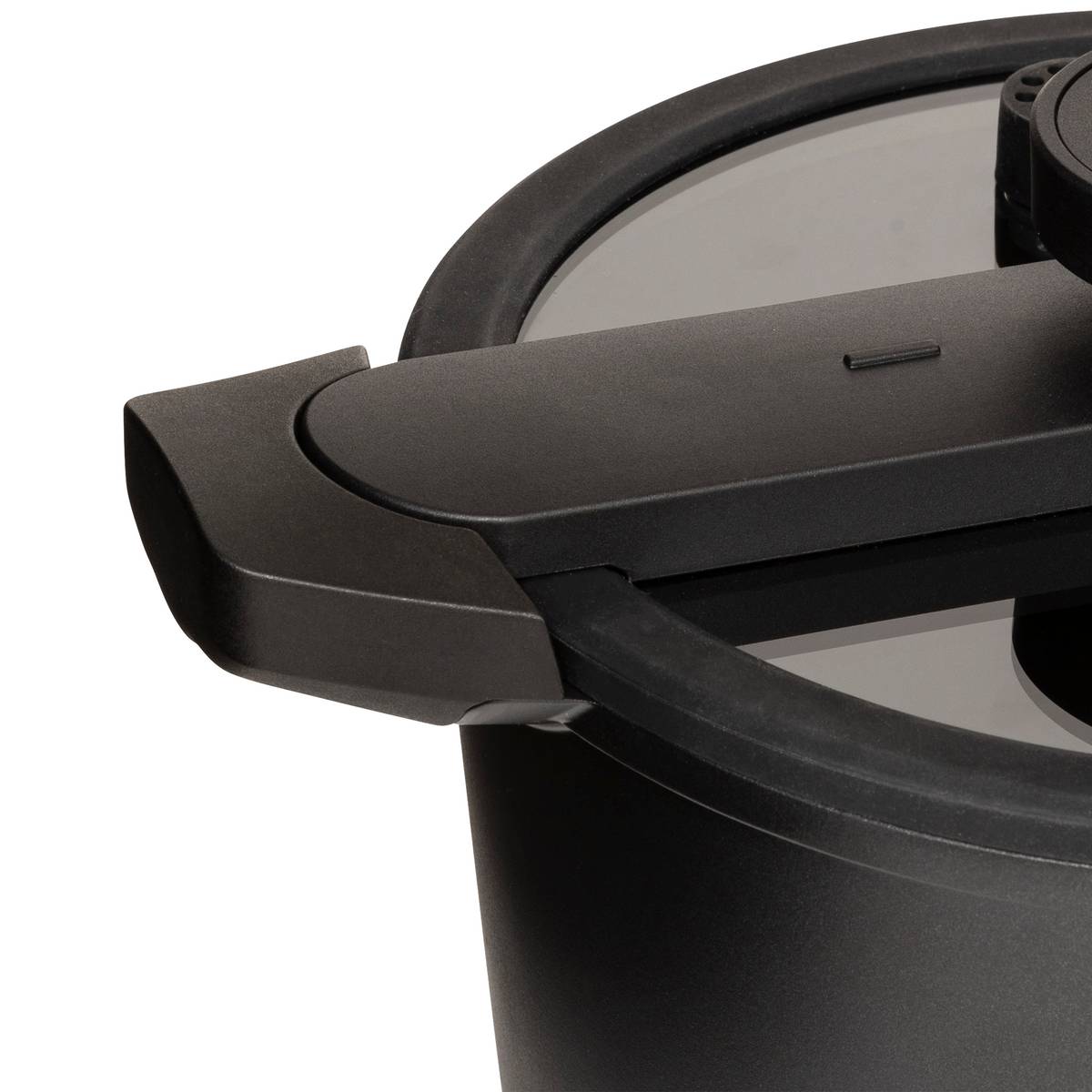 Cocotte-minute, fonte et aluminium, 6l - noir 