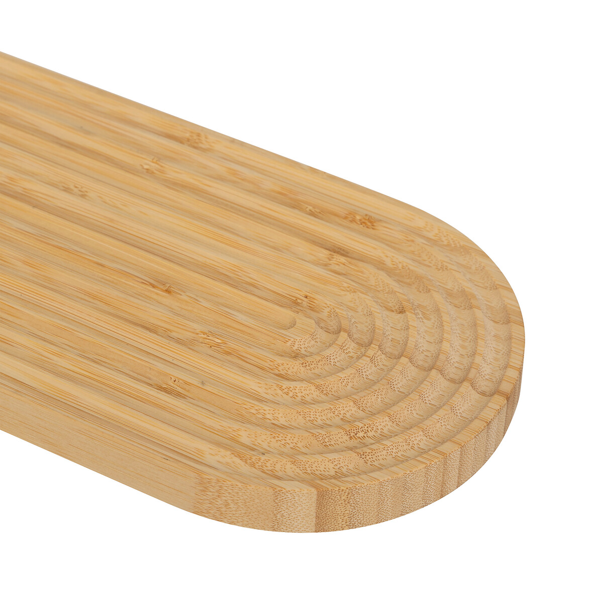Planche à découper  avec rainures 60x16cm, bambou 