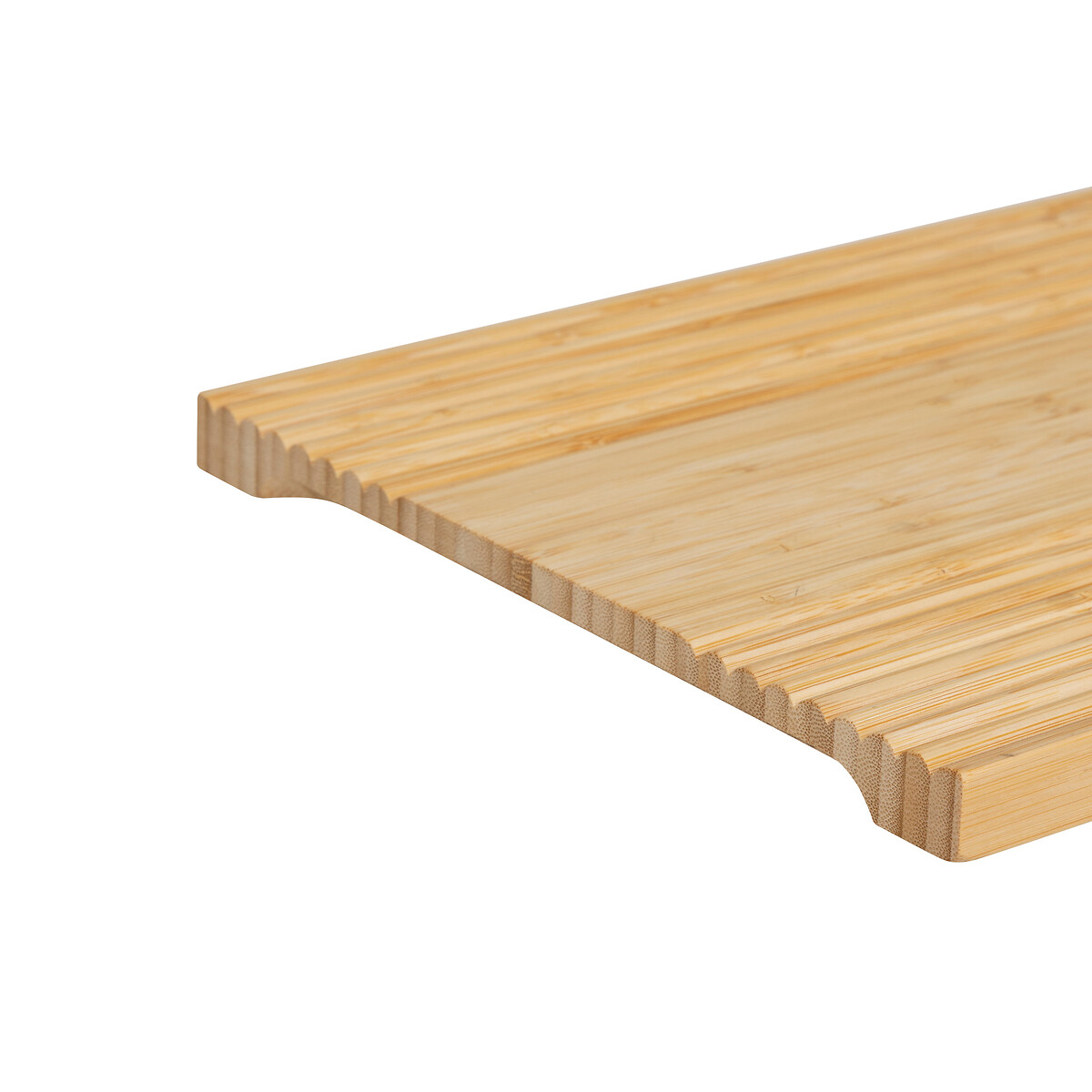 Planche à découper avec rainures, 40x27cm, bambou 