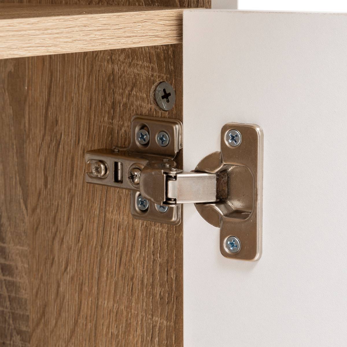 Ilot de cuisine, effet bois naturel