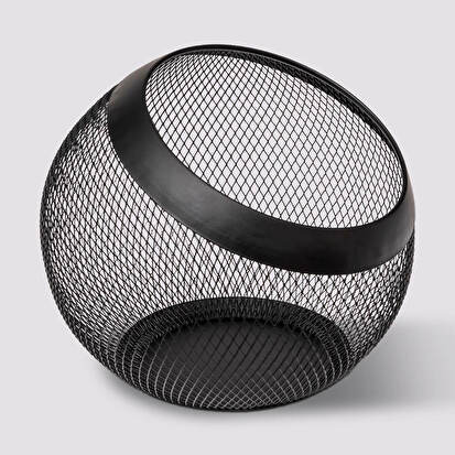 porte-capsules-rond-noir