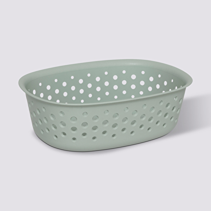 Panier en plastique 0,8l, sauge Tila