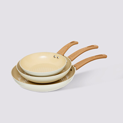 Set de poêles en aluminium forgé, 20/24/28 cm Harmony