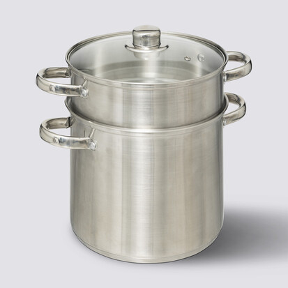 Coucoussier inox, 22c - 8l 